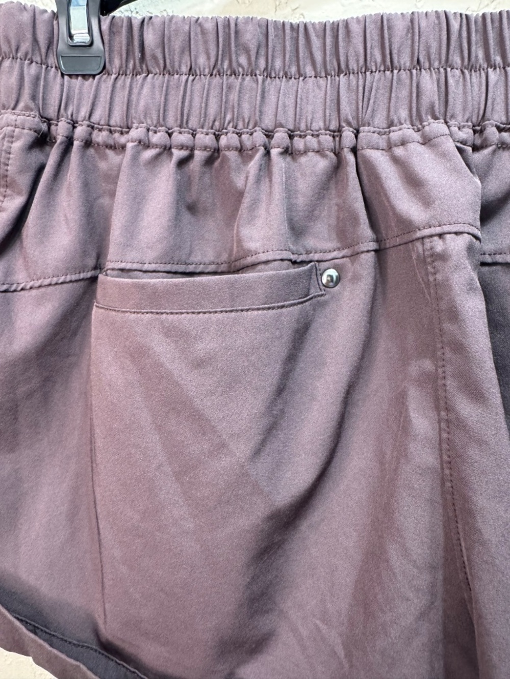 Mondetta Outdoor Project Hiking Shorts Women’s M Purple Stretch Drawstring - Picture 7 of 10